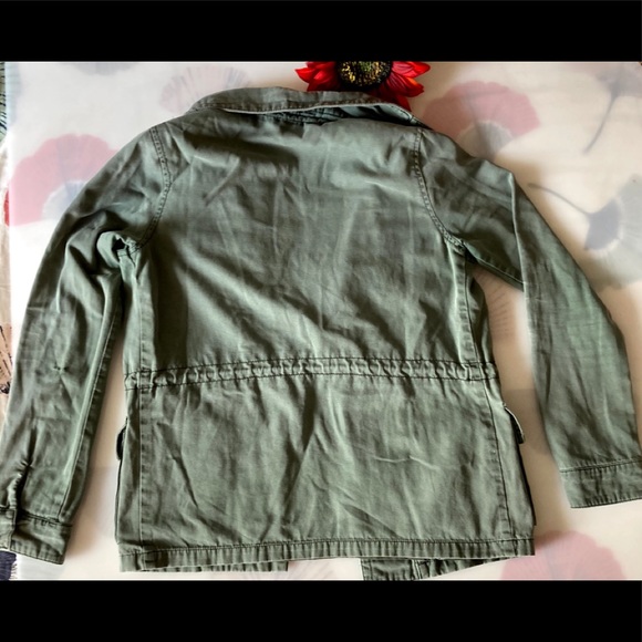 Anthropologie Ecote Olive Green Utility Jacket - Picture 4 of 11